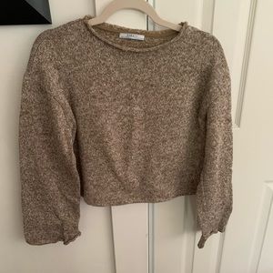 Crop sweater